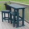 Highwood Usa Lehigh 3pc Counter Height Outdoor Patio Furniture Balcony Set AD-KITBALC1-NBE - alternate 3